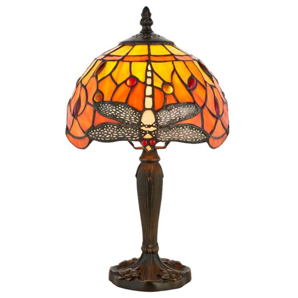 maly rozmer bordovy elegantny klasicky rucna praca nadcasovy premium utulny harmonicky jedinecny handmade nostalgicky stylovy tiffany cerveny vzorovany stolovy lampa 1.jpg